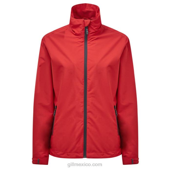 Gill Marine chaqueta ligera del equipo femenino rojo Z6F2241