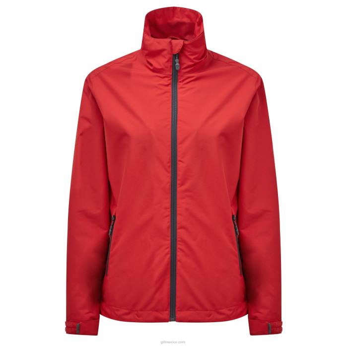 Gill Marine chaqueta ligera del equipo femenino rojo Z6F2241