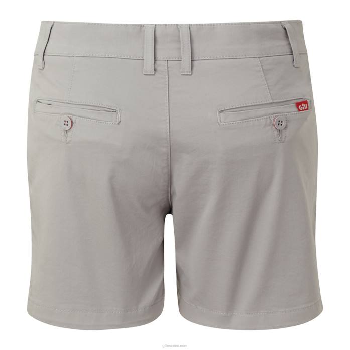 Gill Marine pantalones cortos de mujer plata Z6F2244