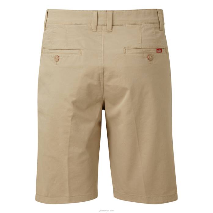 Gill Marine pantalones cortos de tripulación de los hombres caqui Z6F2178