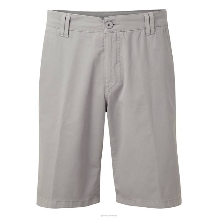 Gill Marine pantalones cortos de tripulación de los hombres plata Z6F2180