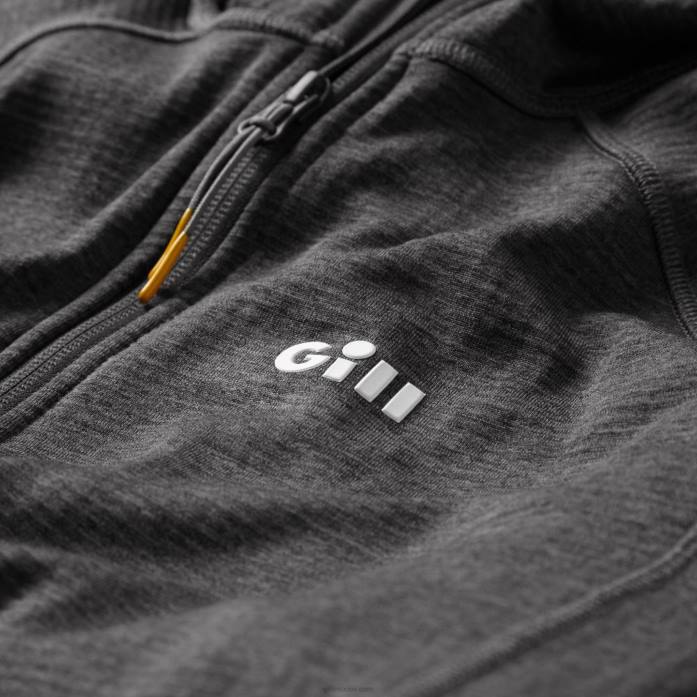 Gill Marine sudadera con capucha dardo gris acero Z6F2318