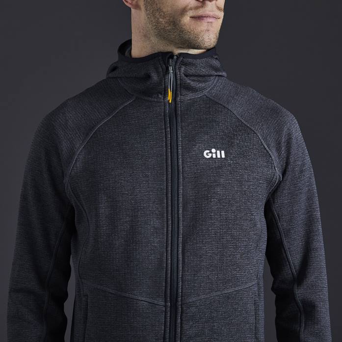Gill Marine sudadera con capucha dardo gris acero Z6F2563
