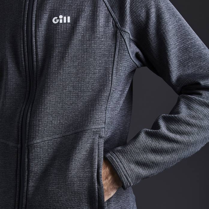 Gill Marine sudadera con capucha dardo gris acero Z6F2563