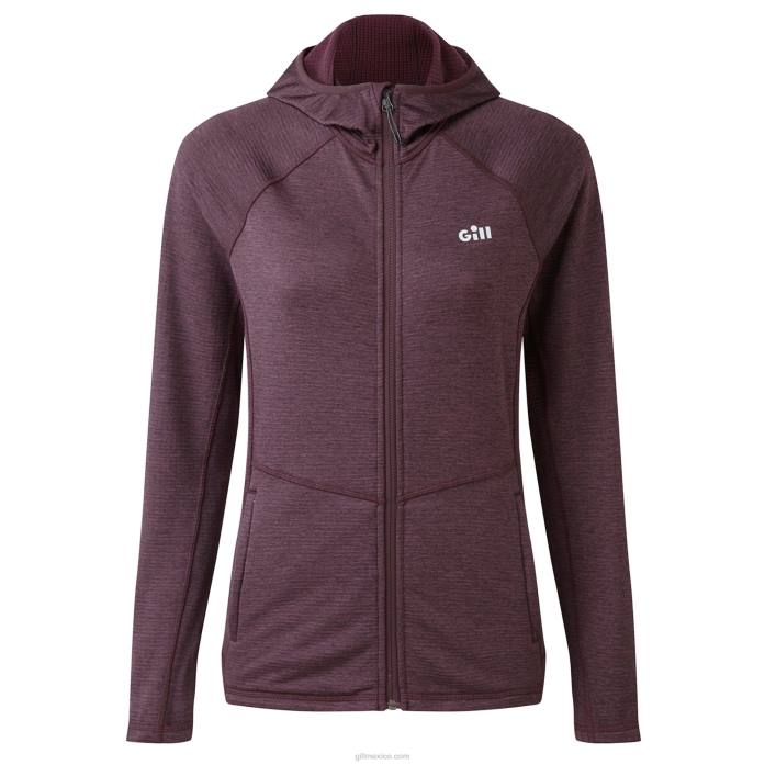 Gill Marine sudadera con capucha de dardos para mujer higo Z6F2171