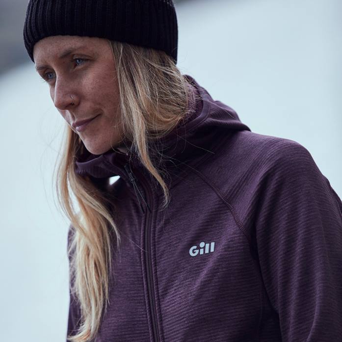 Gill Marine sudadera con capucha de dardos para mujer higo Z6F2171