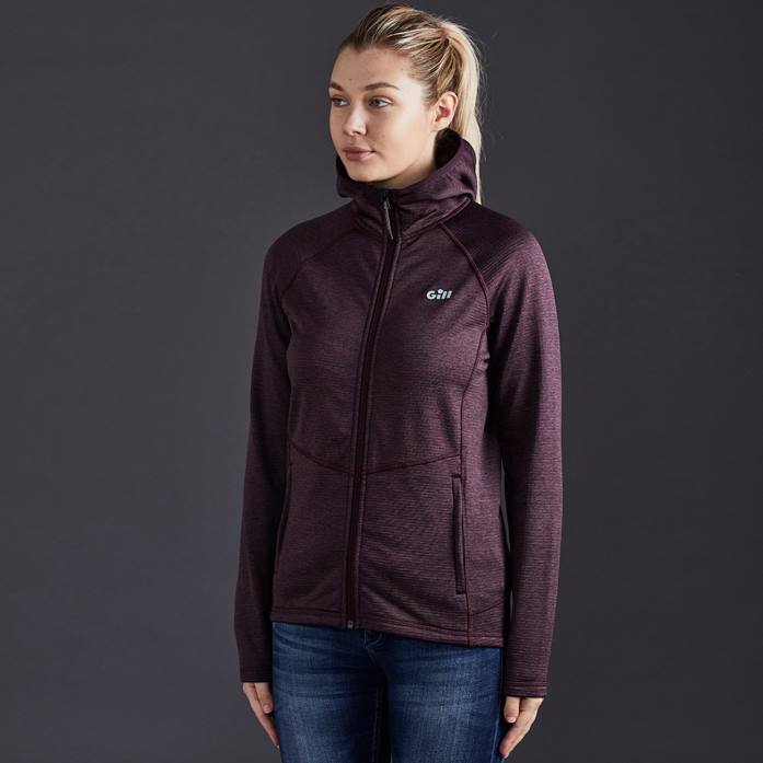 Gill Marine sudadera con capucha de dardos para mujer higo Z6F2171