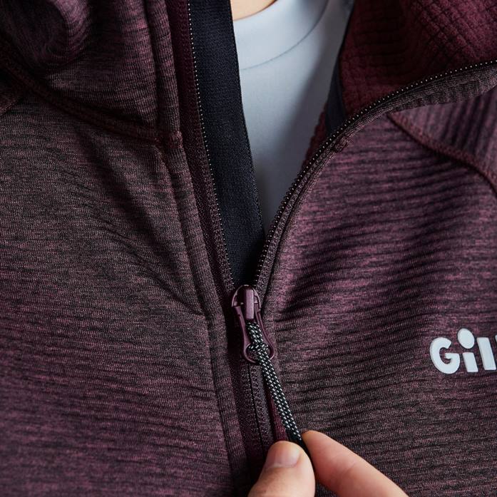 Gill Marine sudadera con capucha de dardos para mujer higo Z6F2171