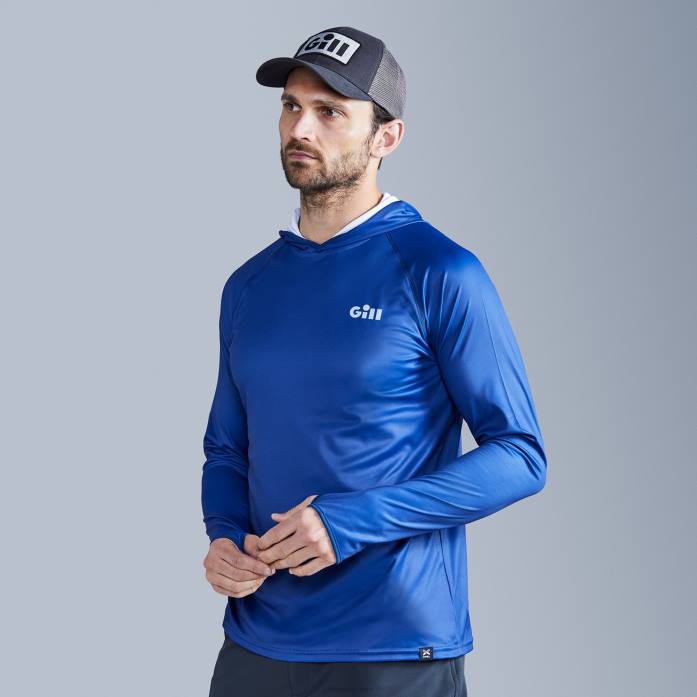 Gill Marine sudadera xpel tec con logo en la espalda crepúsculo Z6F253