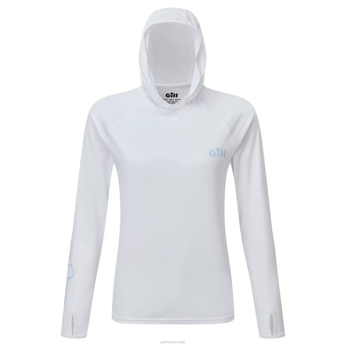 Gill Marine sudadera xpel tec mujer blanco Z6F249