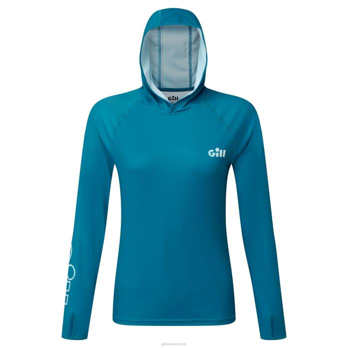 Gill Marine sudadera xpel tec mujer piscina azul Z6F248