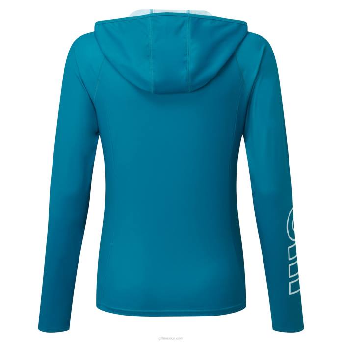 Gill Marine sudadera xpel tec mujer piscina azul Z6F248