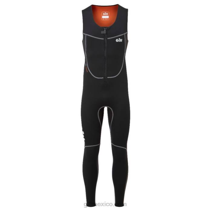 Gill Marine calzoncillos largos dinámicos para hombre negro Z6F2182