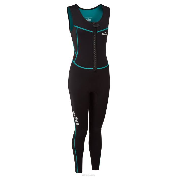 Gill Marine pantalón largo jane dinámico mujer negro Z6F2145